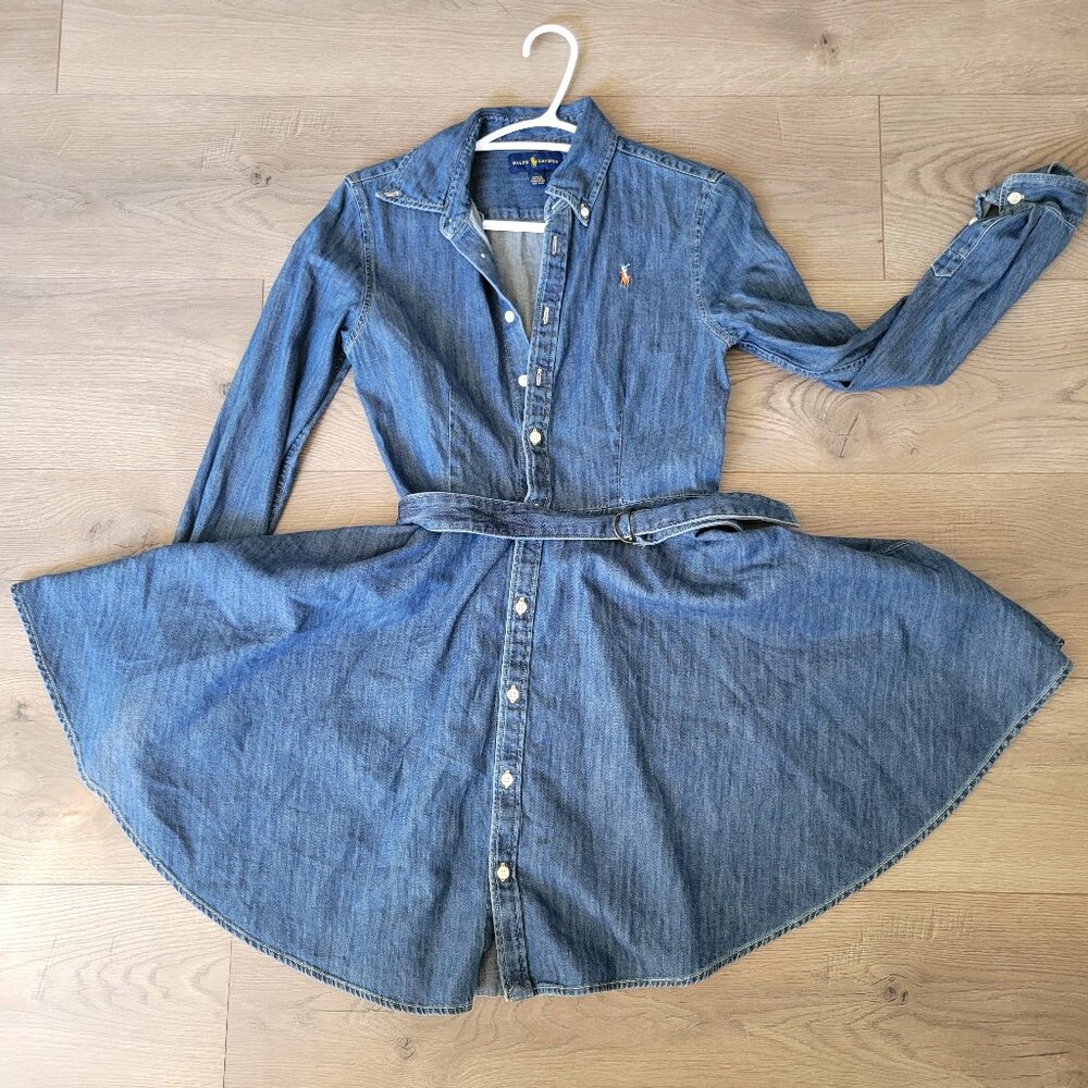 Robe Jean Ralph Lauren / denim dress Ralph Lauren - Picture 2 of 7